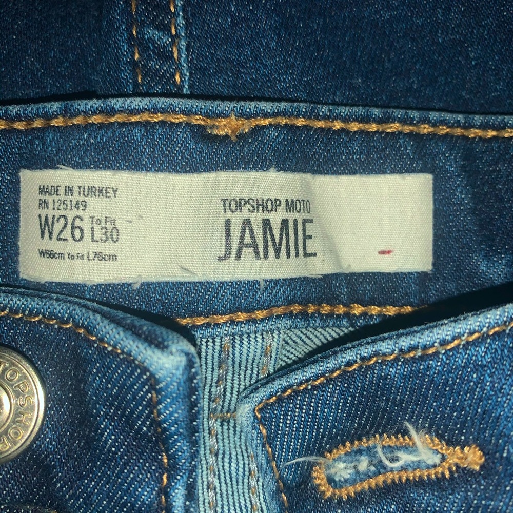 Topshop Jamie Skinny Jeans